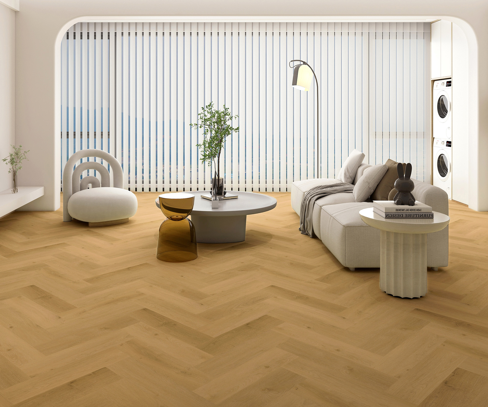 Luxury Floors Visgraat XL Flardingis Eik